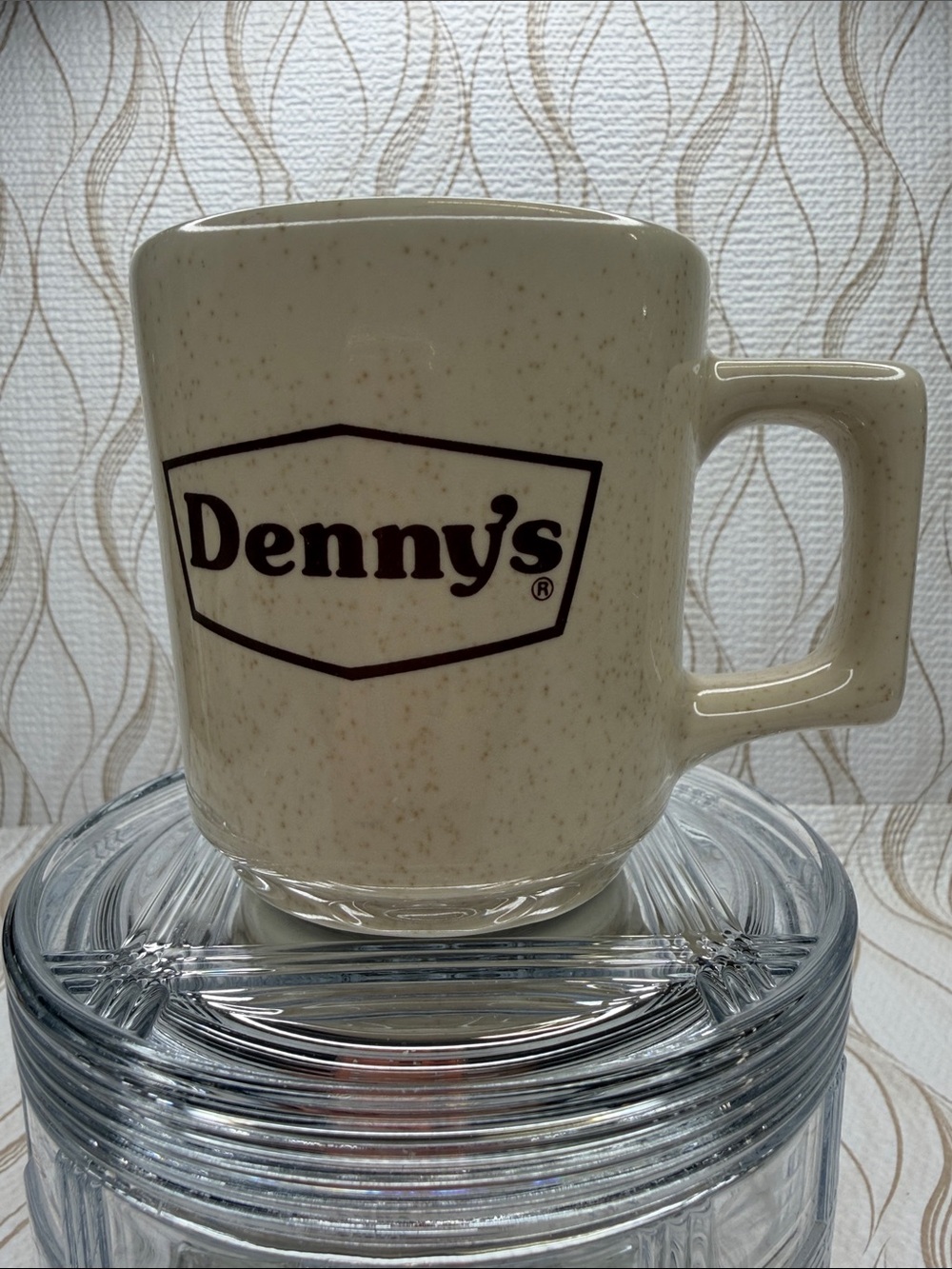 Cream Speckled Ceramic Mug